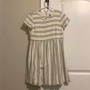 Old Navy Striped Linen Dress